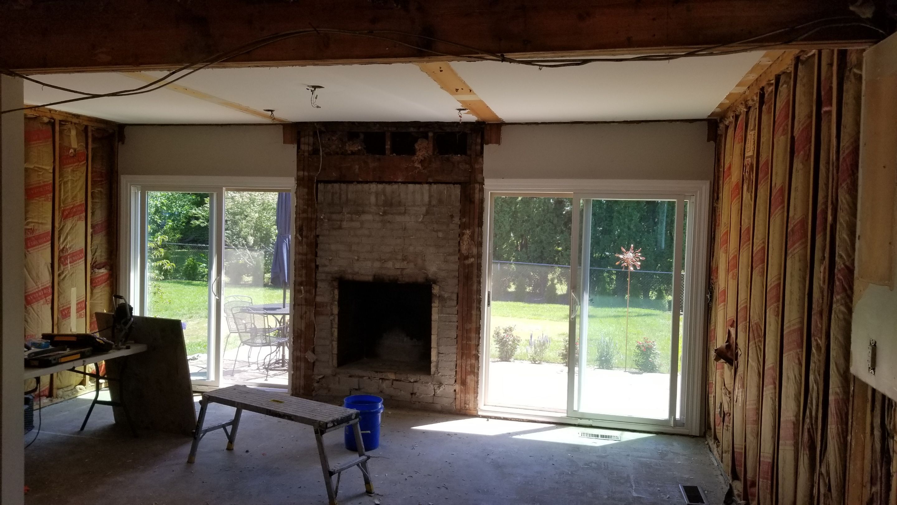 Complete kitchen bathroom and family room in Livonia, MI by Northwest Construction 