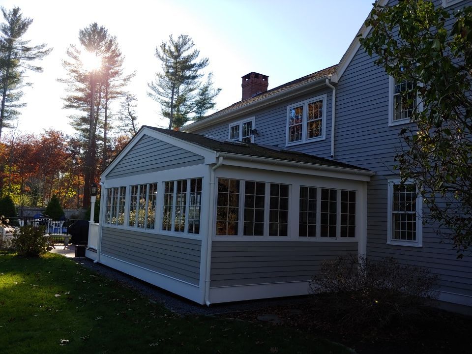 Pembroke, MA Gutter Installation using 6" Half Round Aluminum Gutter by Gutter Pro Enterprises