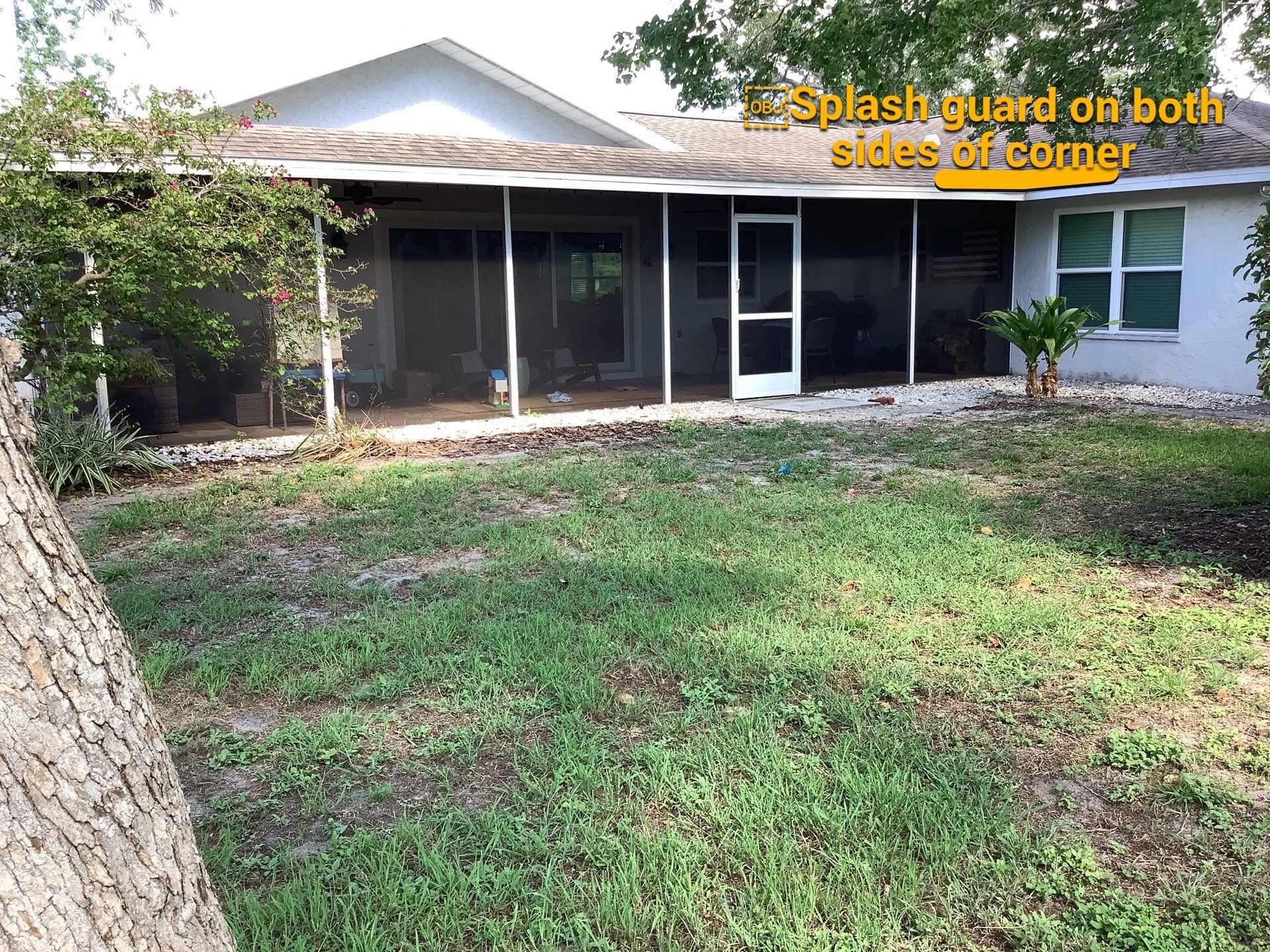 Leaf Guard System Installation in Sarasota FL by Gutter Professors