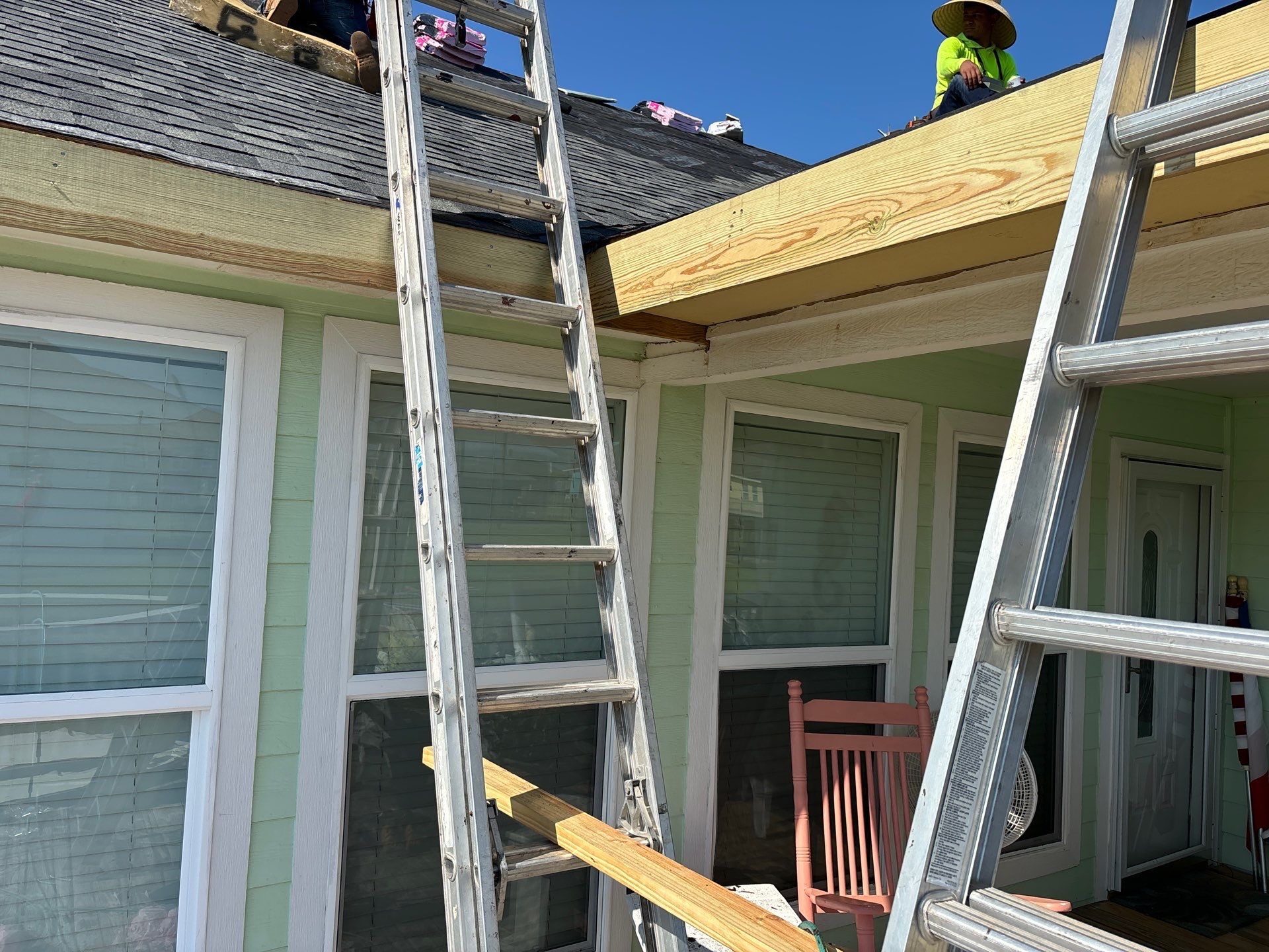 Residential Roofing Repair using Owen's Corning Duration (Lifetime) Shingles by Roof Repair Company