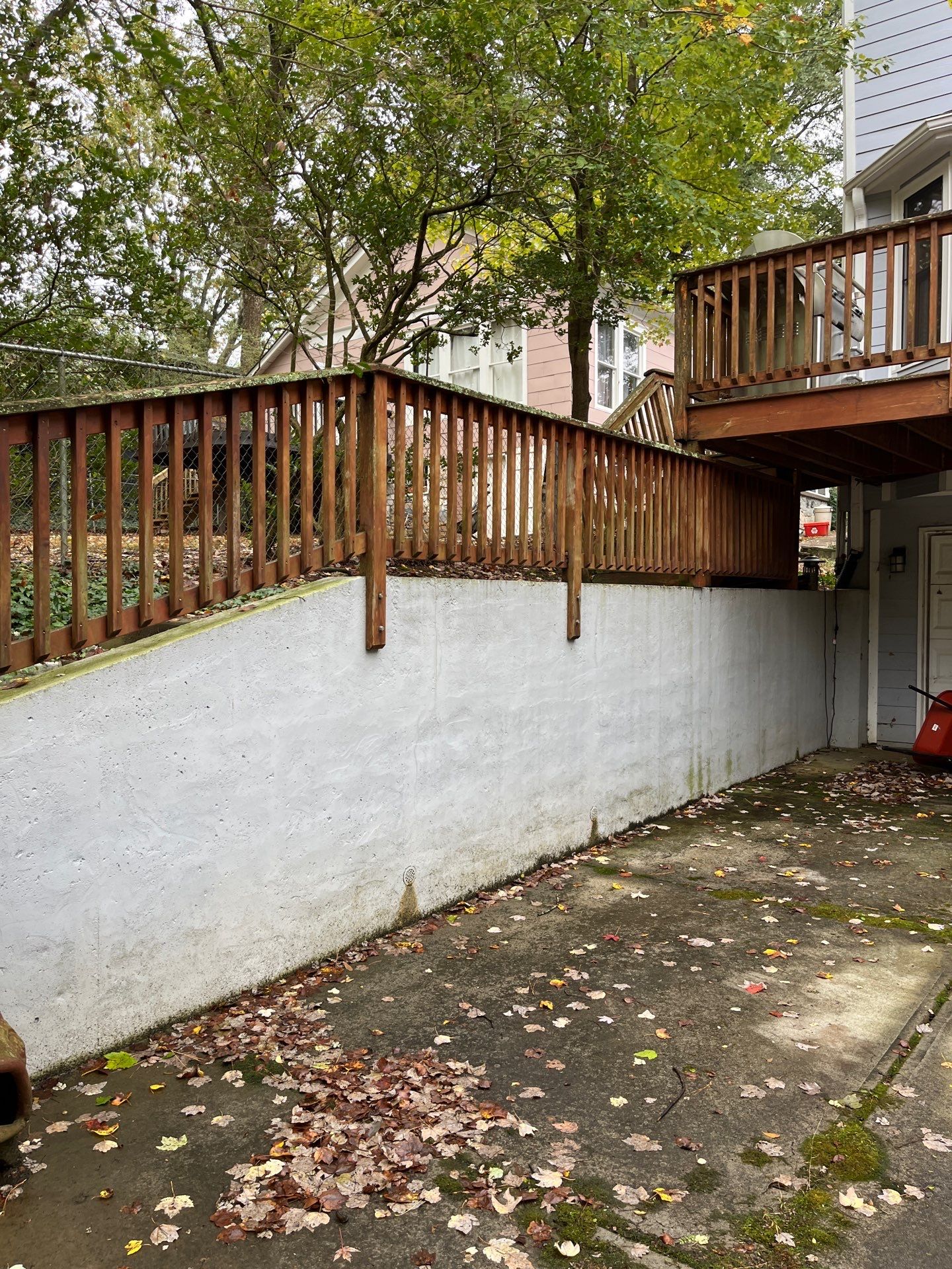 Decatur Deck Rebuild using Pressure Treated Pine by Nelson Exteriors 