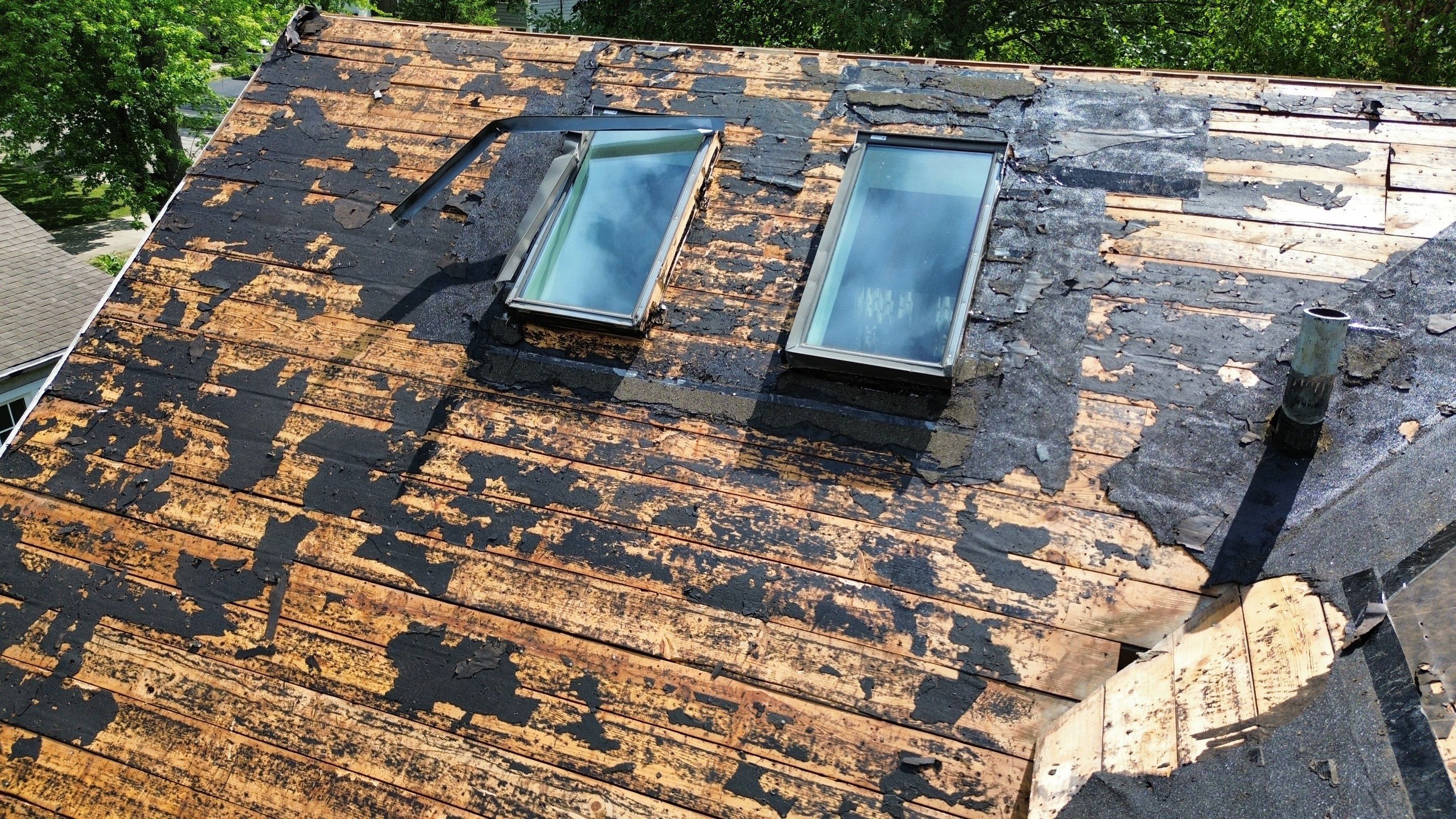 Residential Roofing Installation using Timberline HDZ Shingles - Weathered Wood by RoofX 