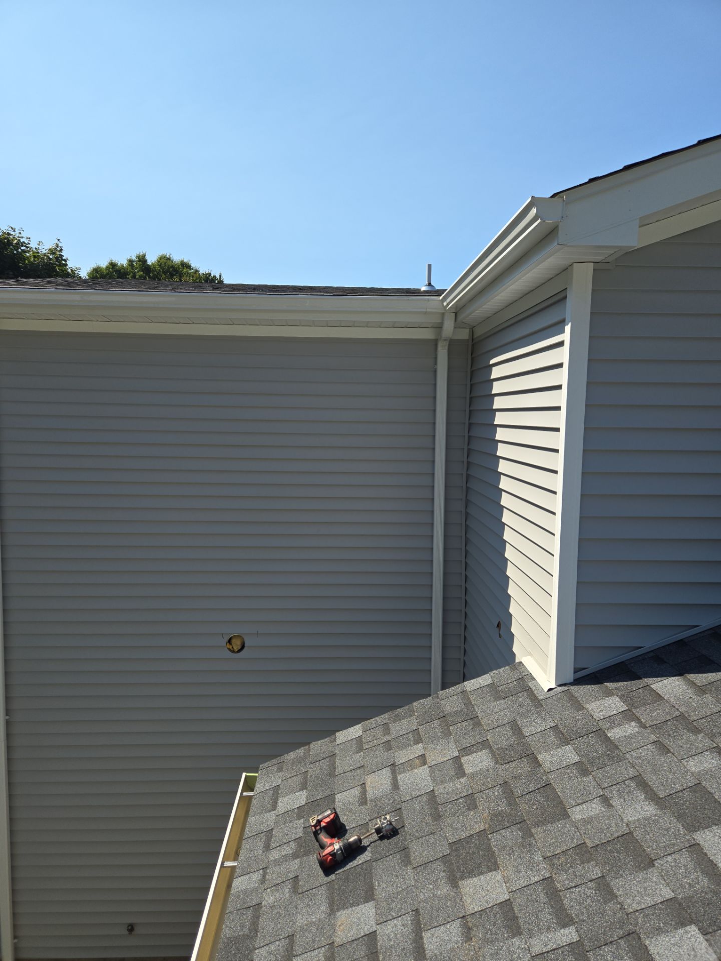 Residential Roofing Installation using Owens Corning TruDefinition Duration AR - Slatestone Gray by A Plus Exterior