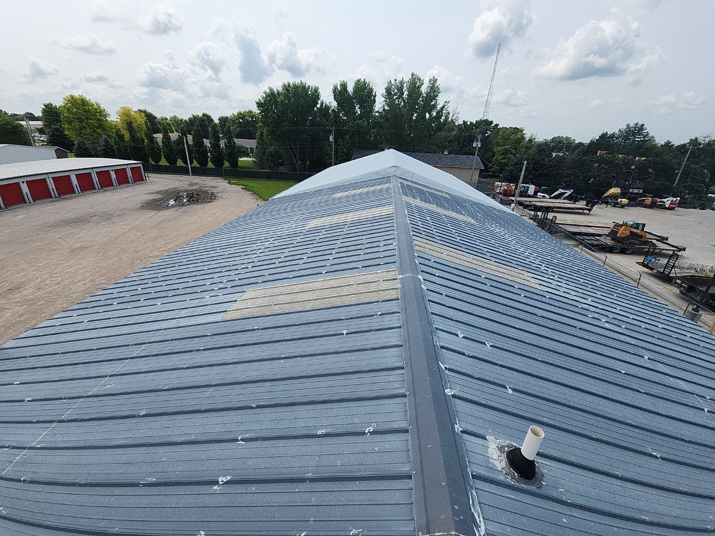 Metal Roof Restoration - Columbus, NE by Tillotson Enterprises