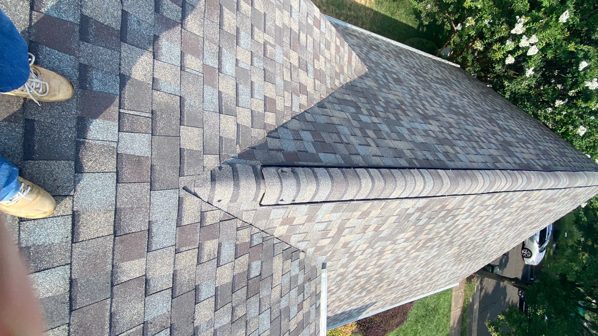 Haymarket: Roof Replacement with CertainTeed Landmark Pro Designer Shingles in Max Def Weathered Wood by RM Banning, Inc.