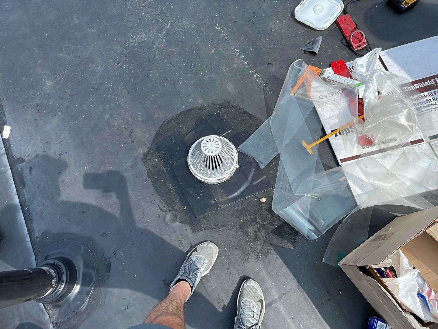 Residential Roofing Installation using EPDM/Rubber by Sensible Home Solutions