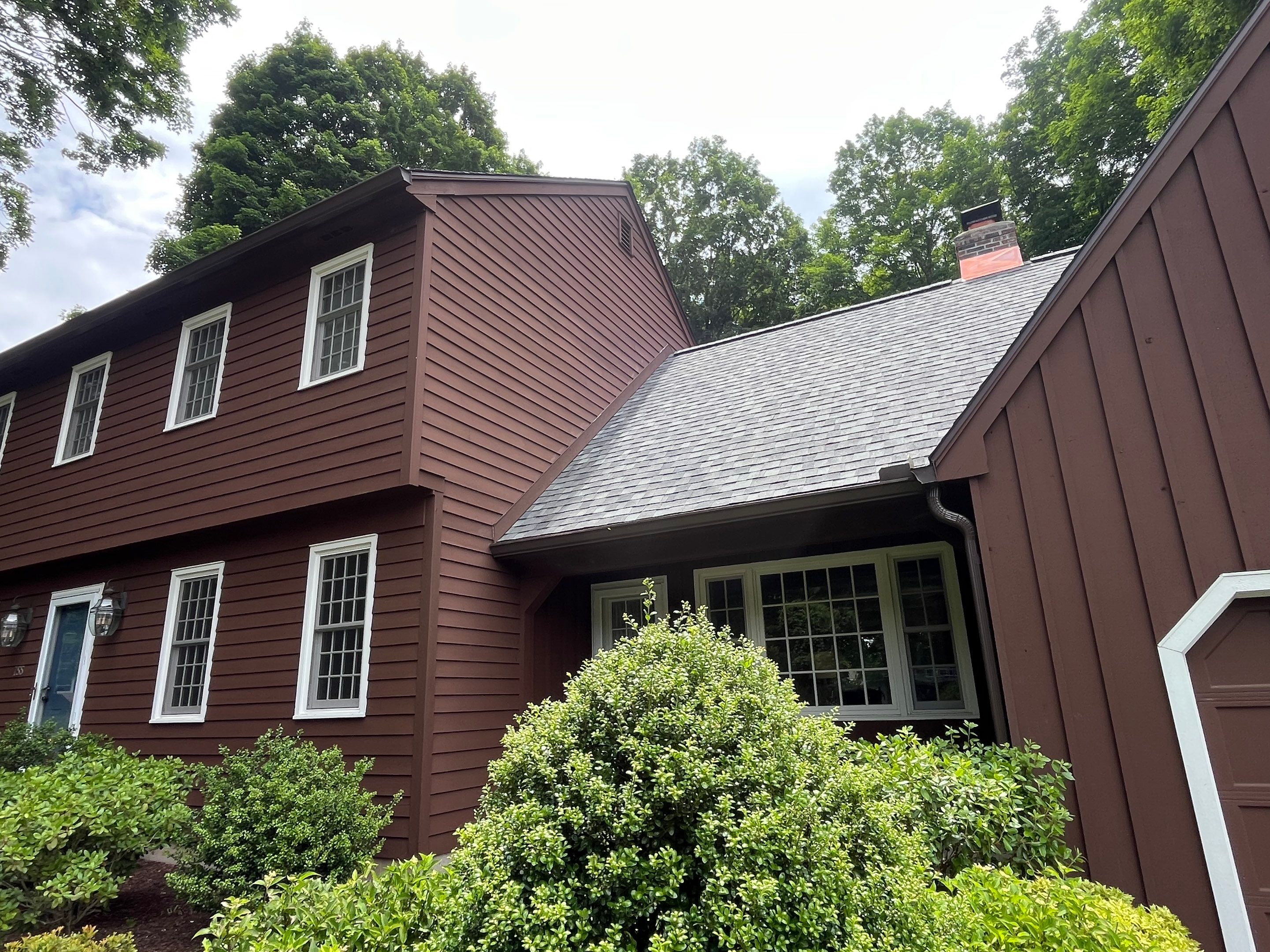 DiGiorgi does a brand new roof in Cheshire, CT by DiGiorgi Roofing and Siding Inc