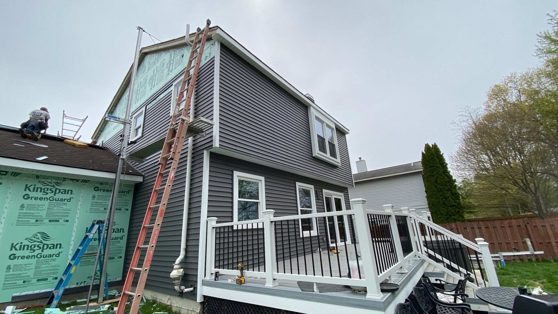 Siding Replacement using CertainTeed Restoration Classis D4 by 180 Contractors