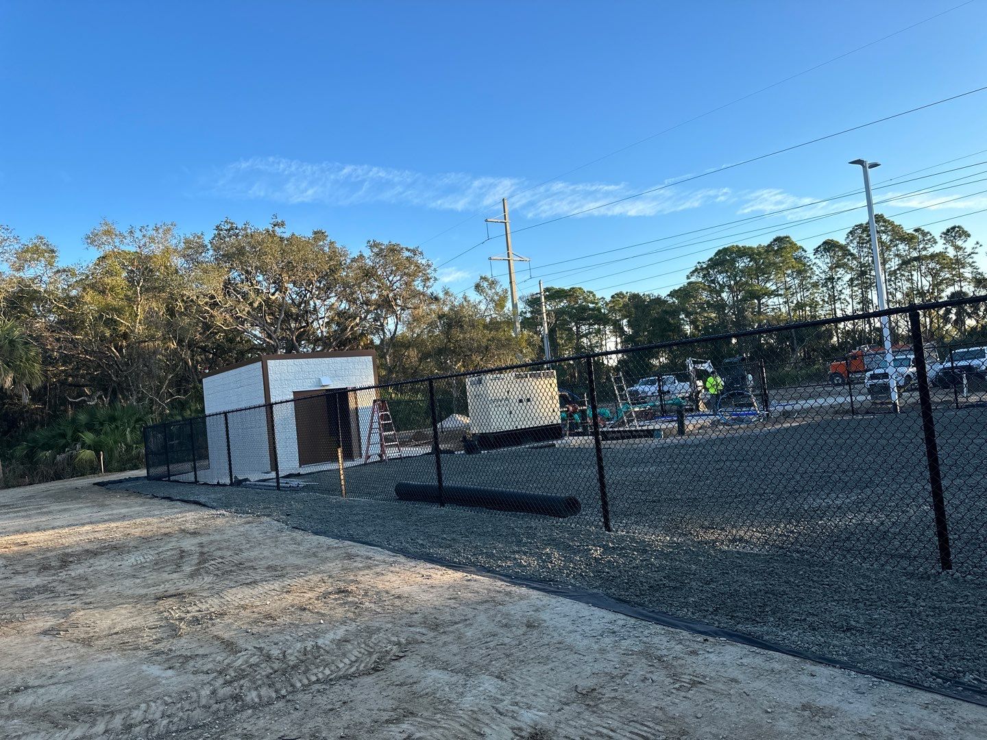 Chain-link Fence Installation using Chain-link Fence by Asap fence and gates, LLC