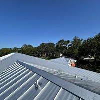 24ga 1" Nail-Strip Mill Finish by Total Roofing System The Metal Roof Experts