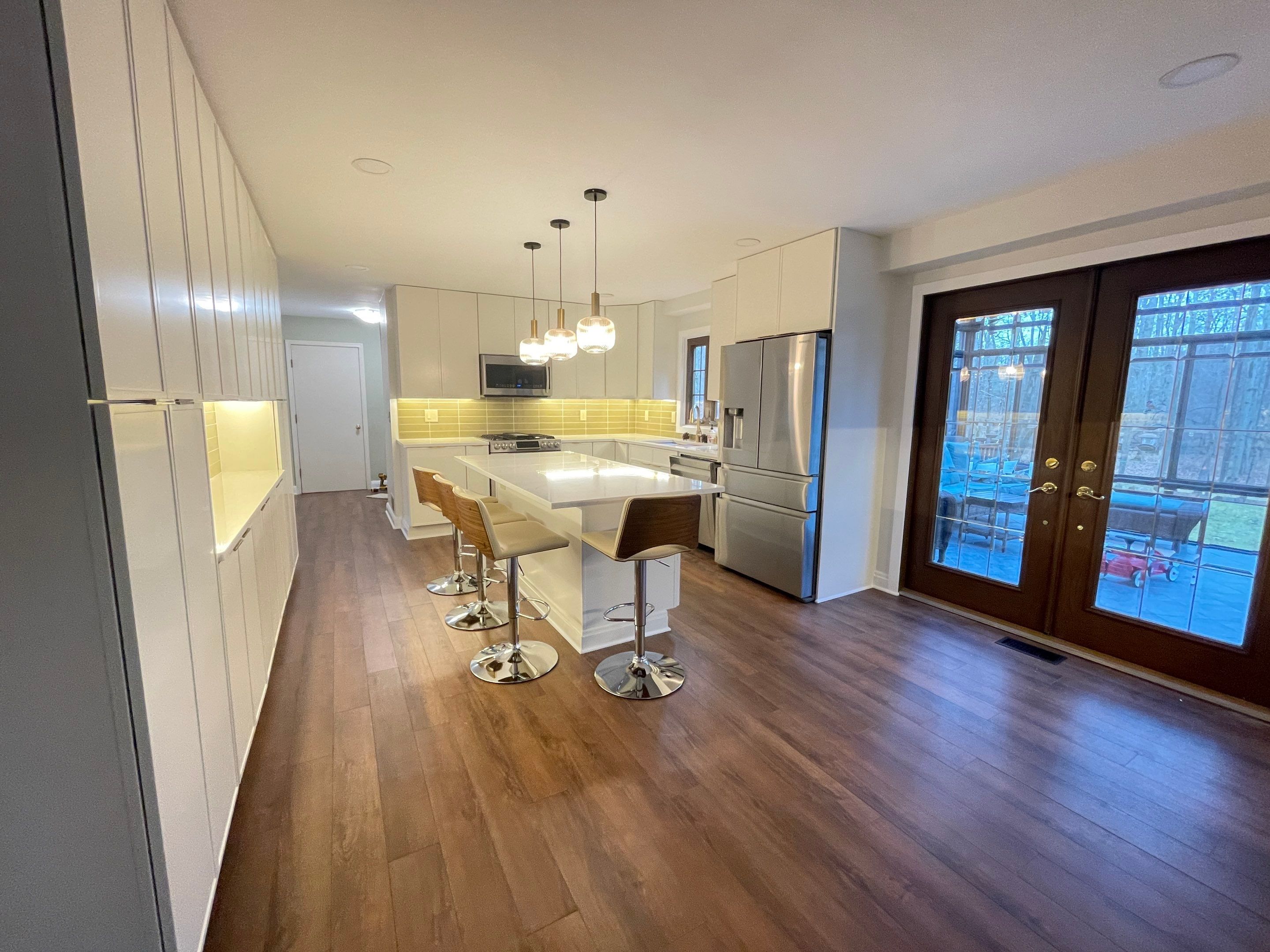 Kitchen Remodel using Cabinets by Home Concepts Construction