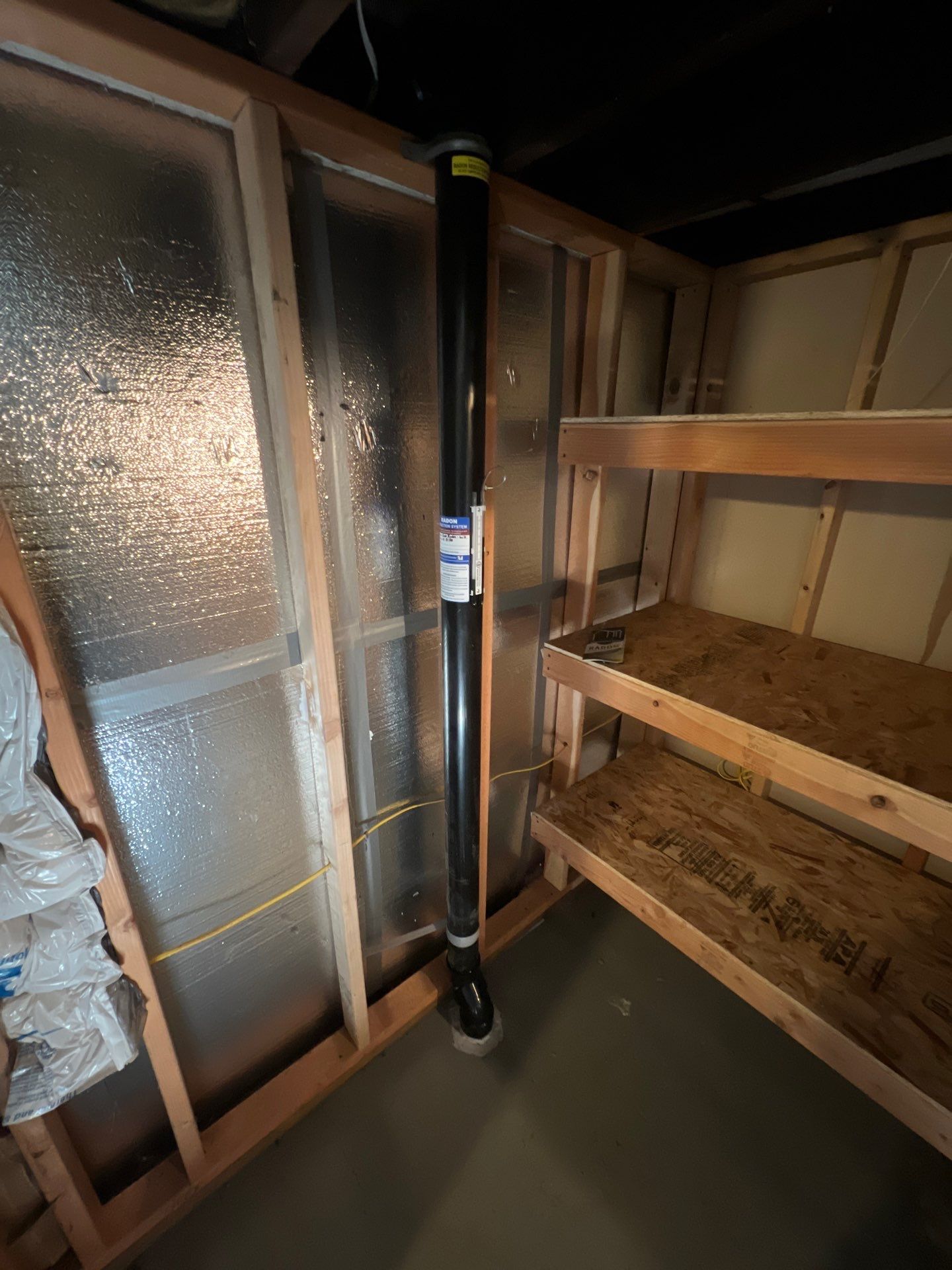 Subslab Radon System by JustRadon.Com
