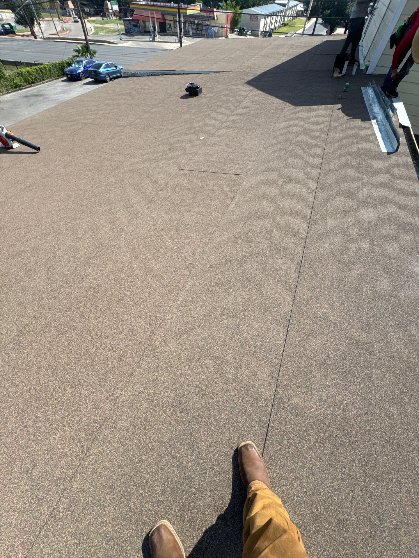 Commercial Replacement using Mulehide SA Base and Cap Sheet by Cool Roofs
