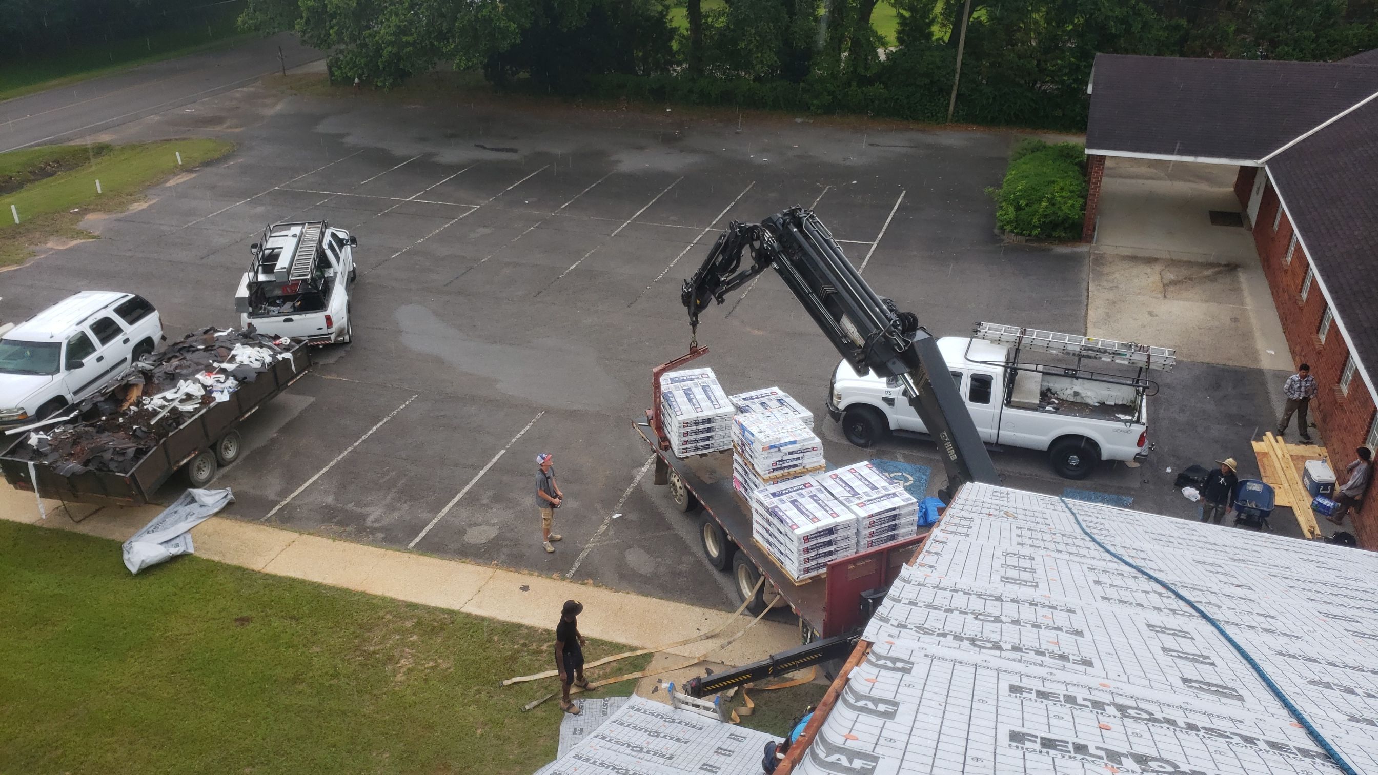 Residential Roofing Installation using Roof Replacement by American Roofing & Construction LLC