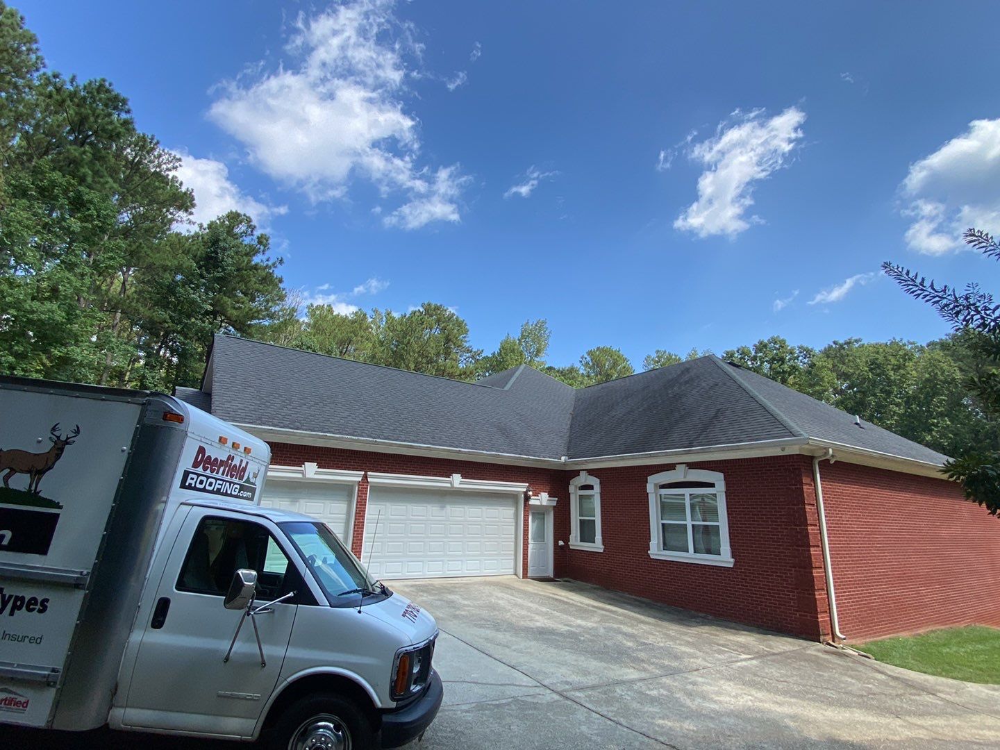 Roof replacement by Deerfield Roofing LLC