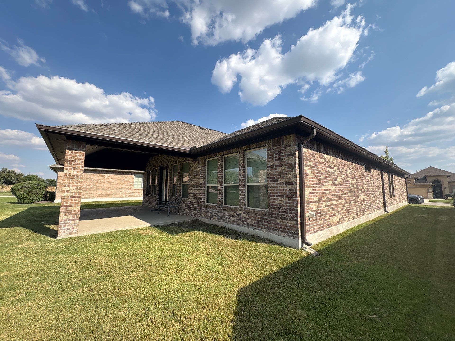 Full Roof Replacement with Solar Reinstall – Duration Driftwood | Round Rock, TX by Kstylez Roofing & Construction