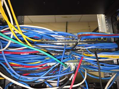 Structured cabling installation by CimaSolutions