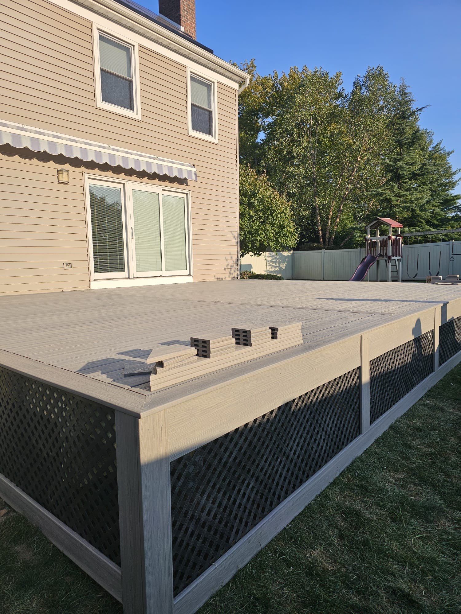 New Deck and Steps by deck guardian