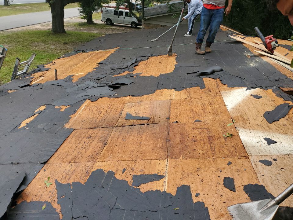 Residential Roofing Installation using Roof Replacement by American Roofing & Construction LLC