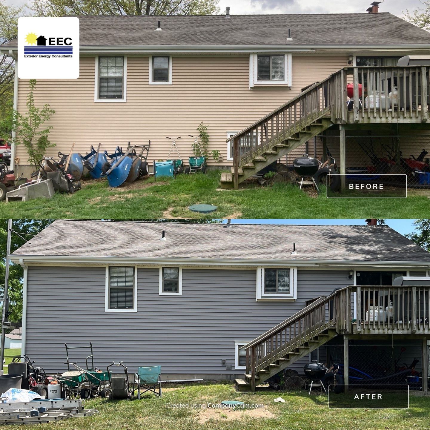 Siding and Window Install  by EEC  Windows, Siding & Roofing 