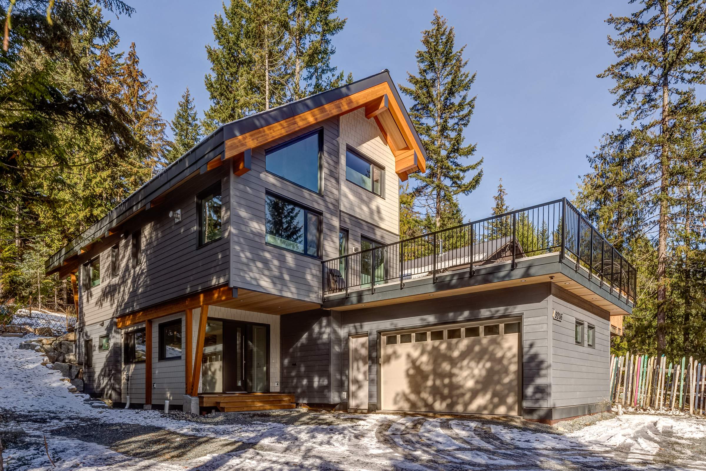 Emerald Residence – Interior & Exterior Painting + Wood Finishing- Whistler by Top Coats Professional Painting