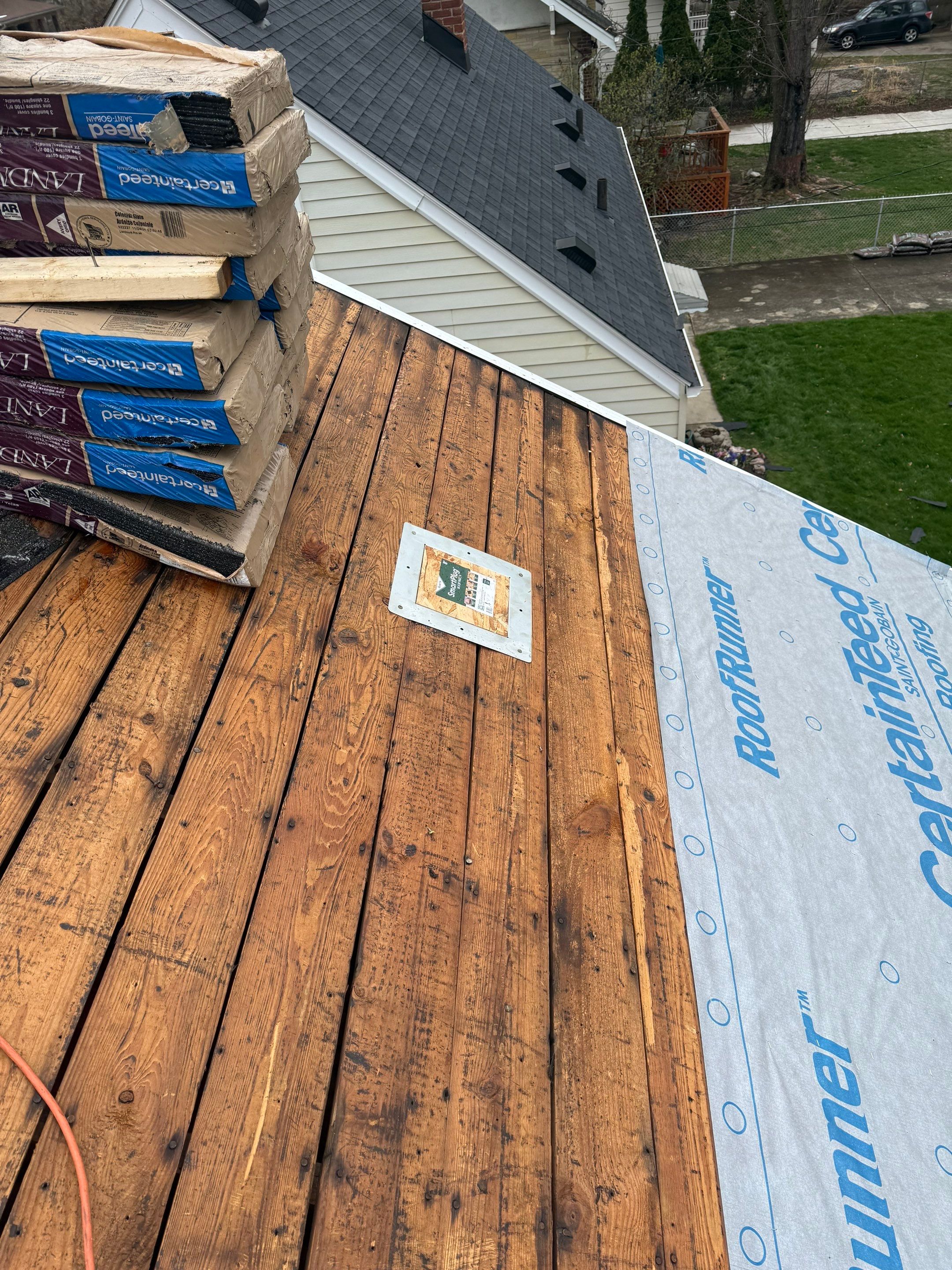 Project in Ferndale by Eave Roofing
