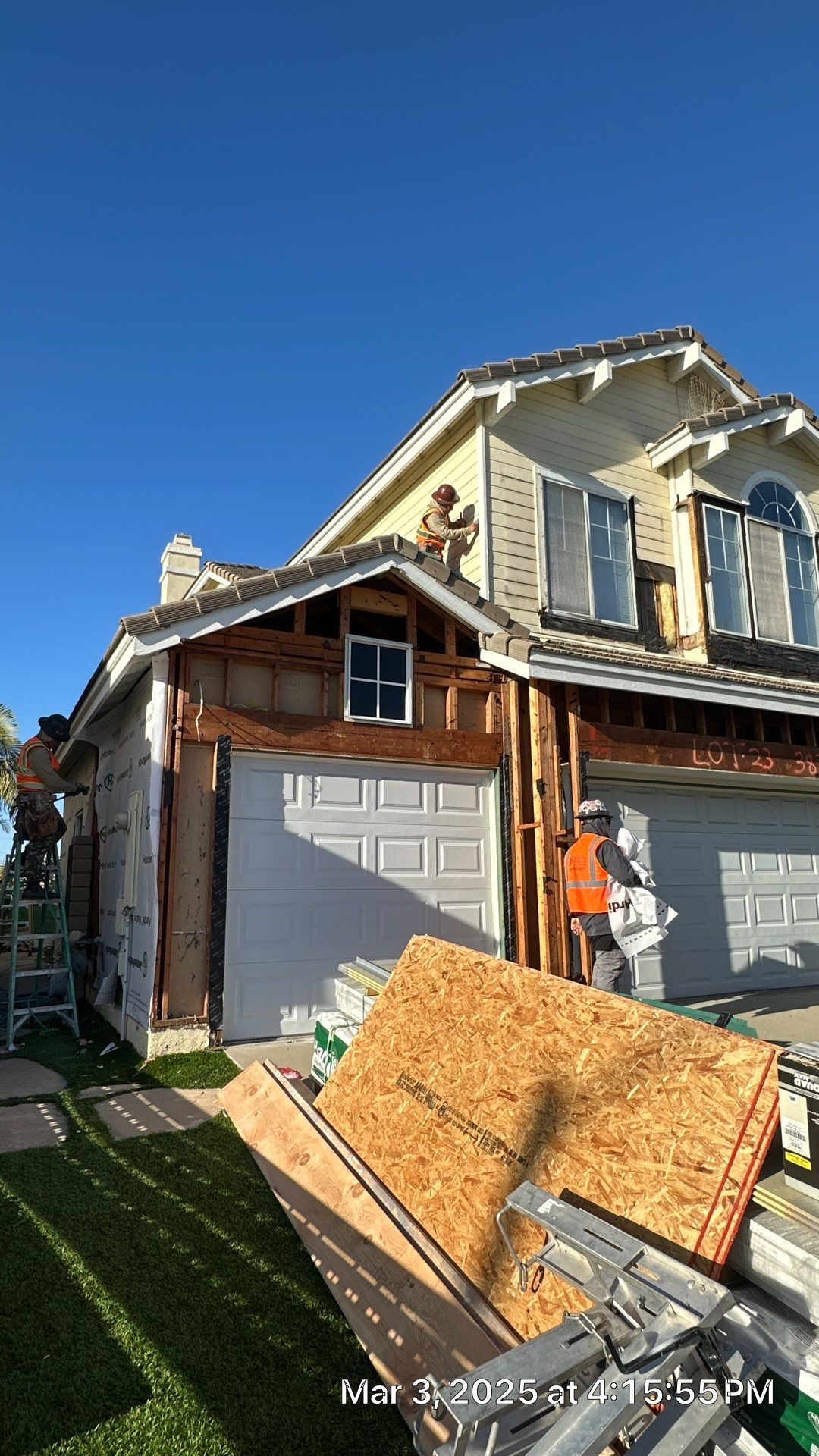 Project in Los Angeles by New Era Siding Inc 