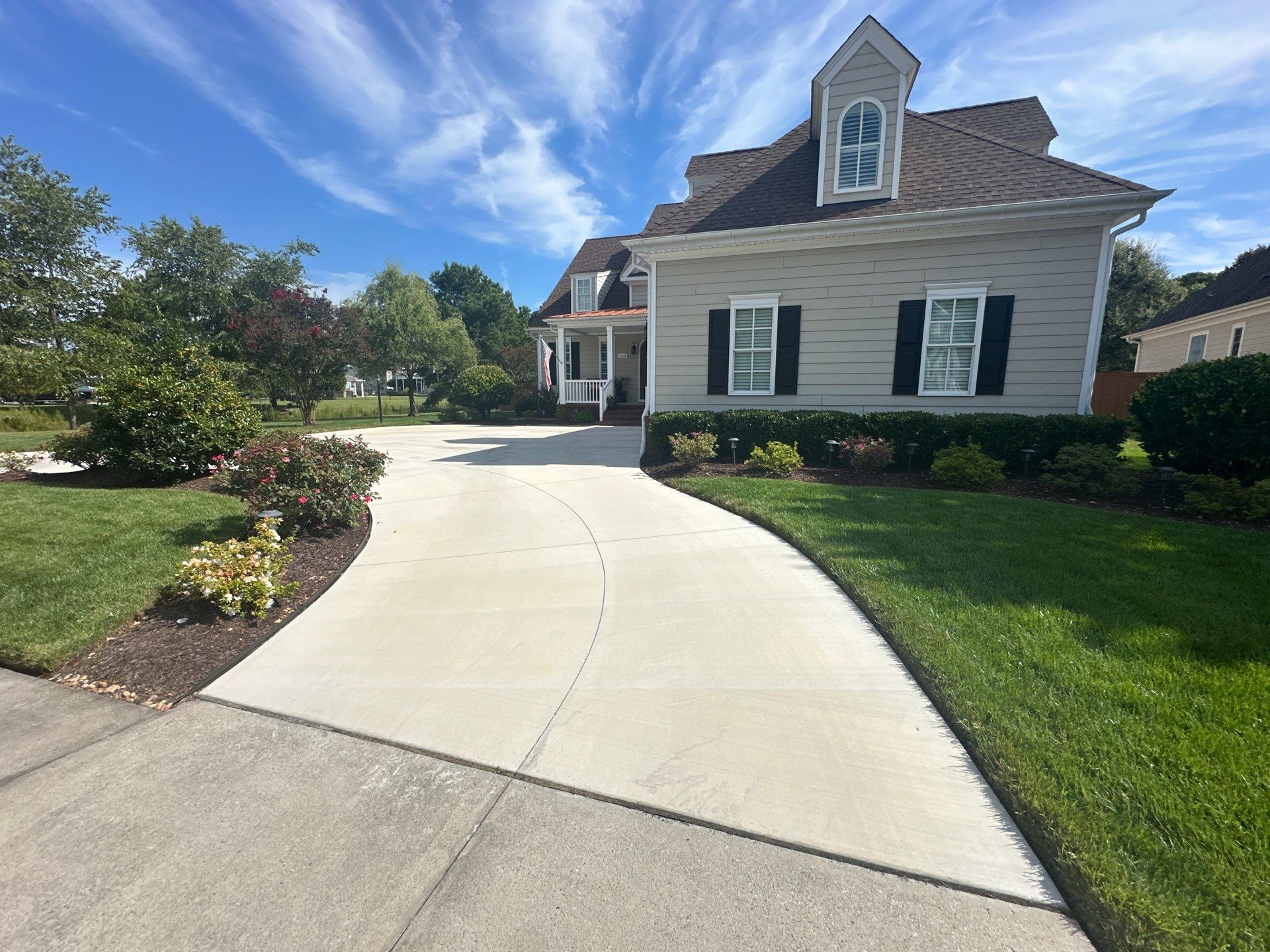 Project in Virginia Beach by Sam The Concrete Man Virginia Beach