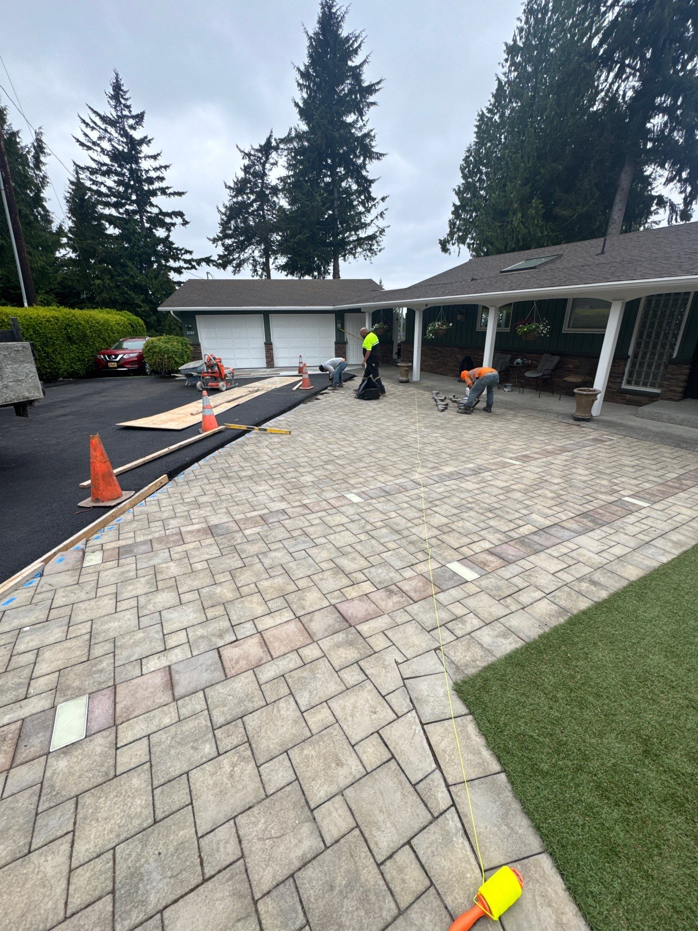 Pavers Driveway Renovation | Everett  by Jireh Asphalt & Concrete Inc 