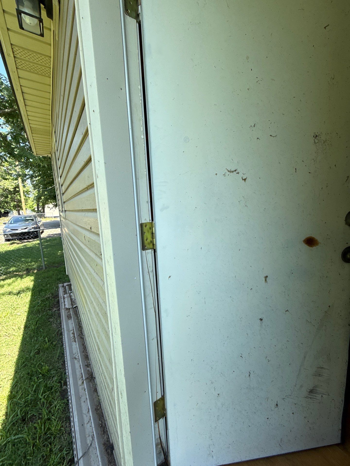 Hail damage & tornado damage restoration.  by In & Out Construction & Remodeling, LLC