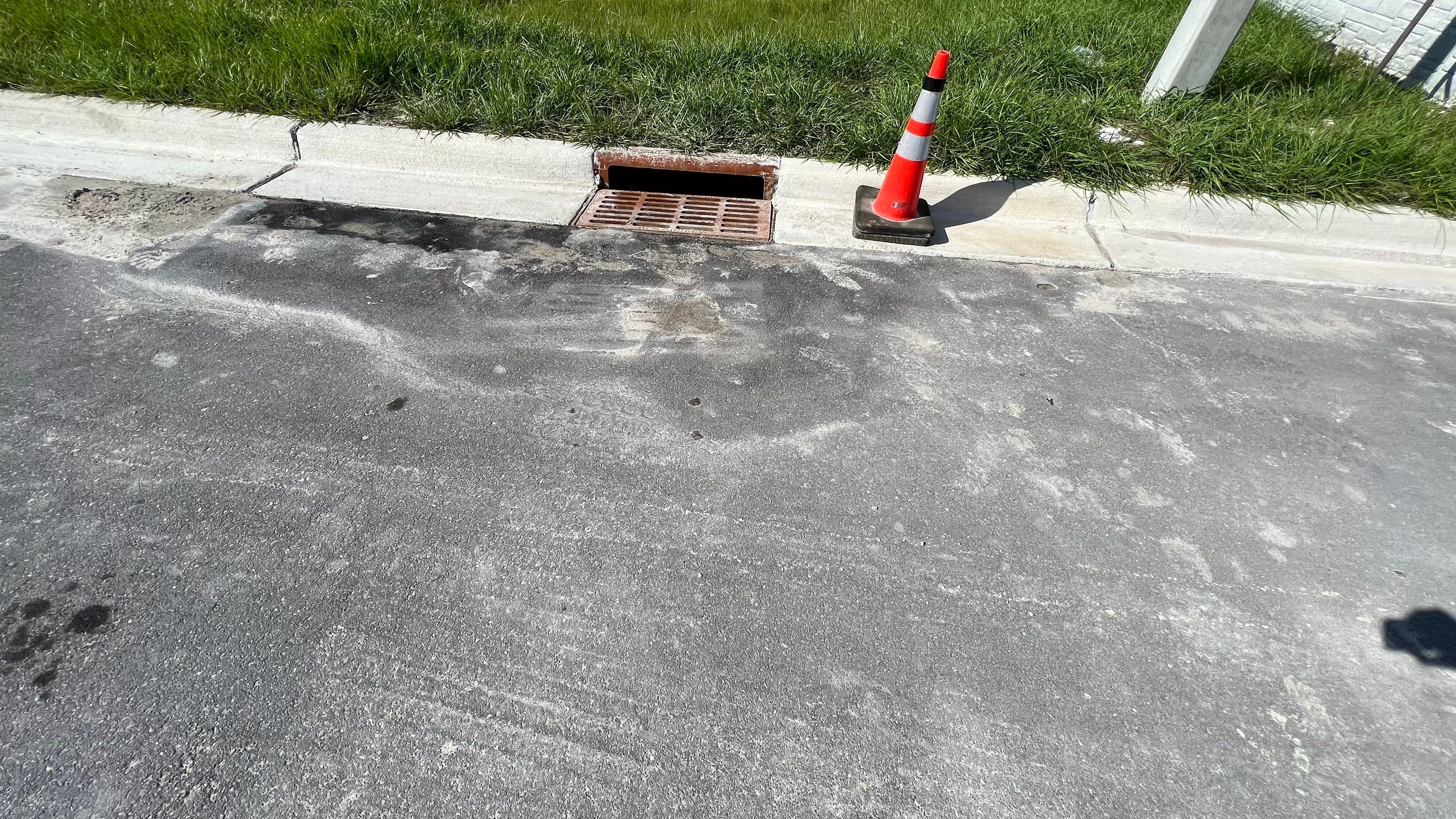 New Construction Storm Drain System Cleaning by APS Power & Water