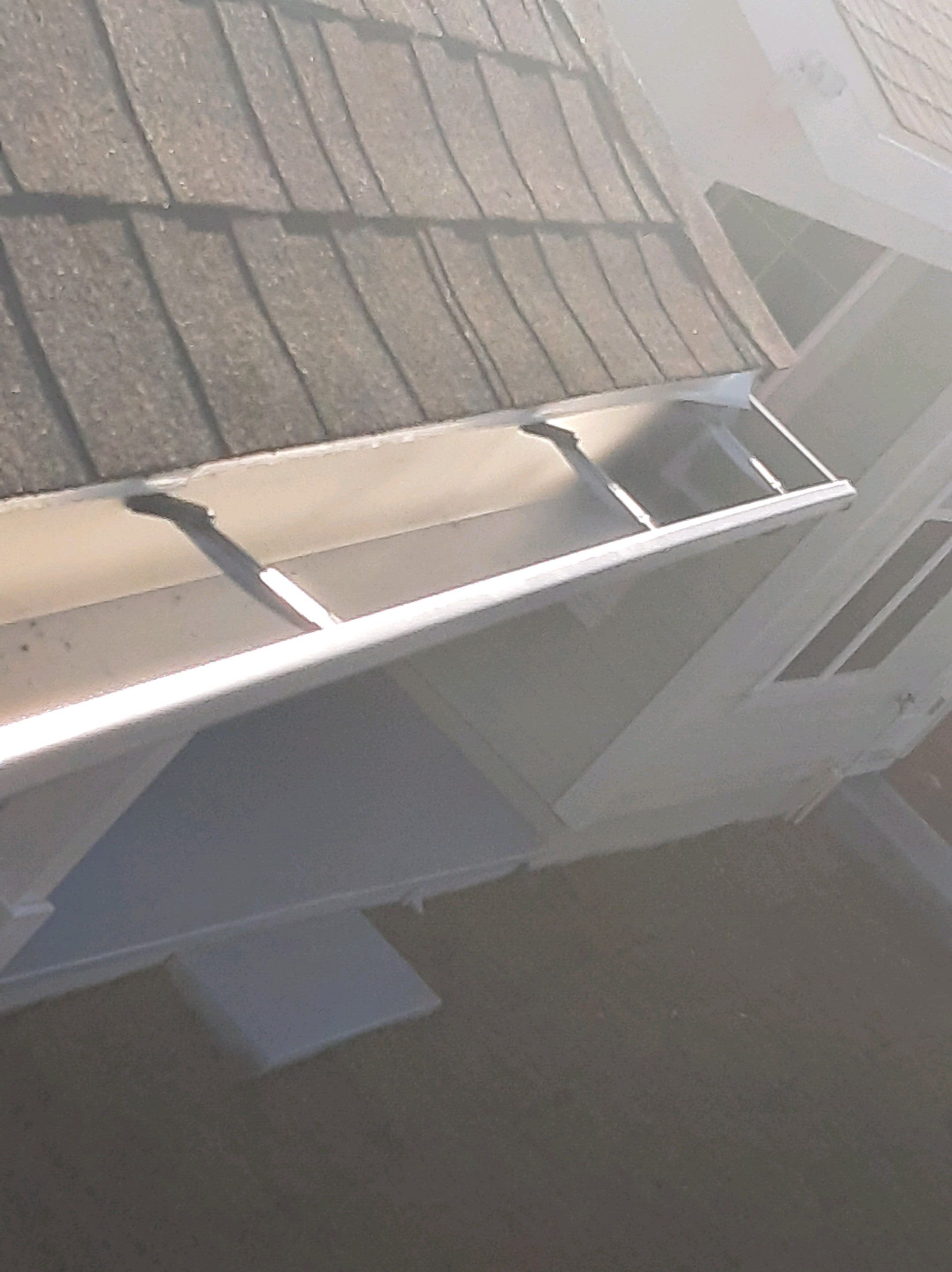 Gutter Installation using K-Style Seamless Gutters by Gutter Professors