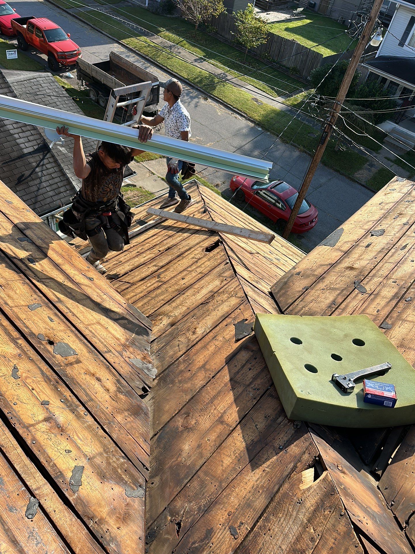 Residential Roofing Installation using Timberline HDZ by Rainstoppers Roofing