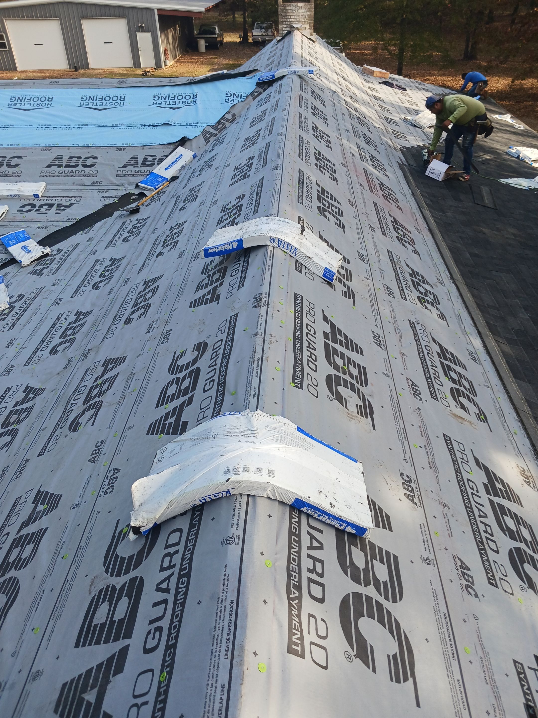Residential Roof Replacement in Nashville, Arkansas by Hostetler Roofing