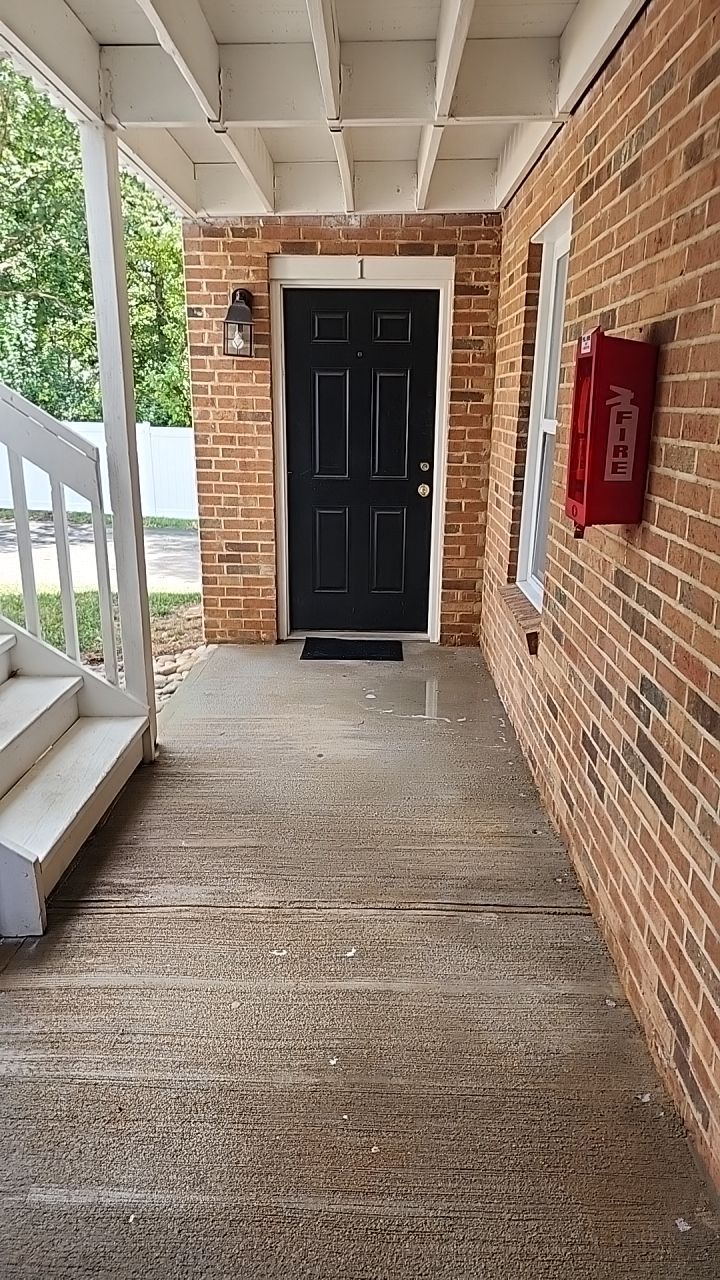 Apartment wash using cleaner by Power Wash Masters LLC