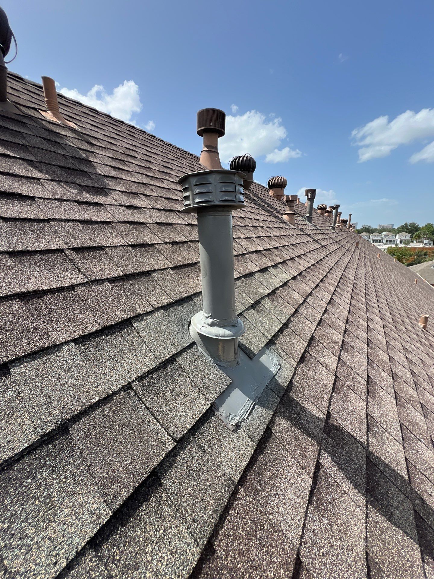 Hail Damage using Owen's Corning Duration (Lifetime) Shingles by Roof Repair Company