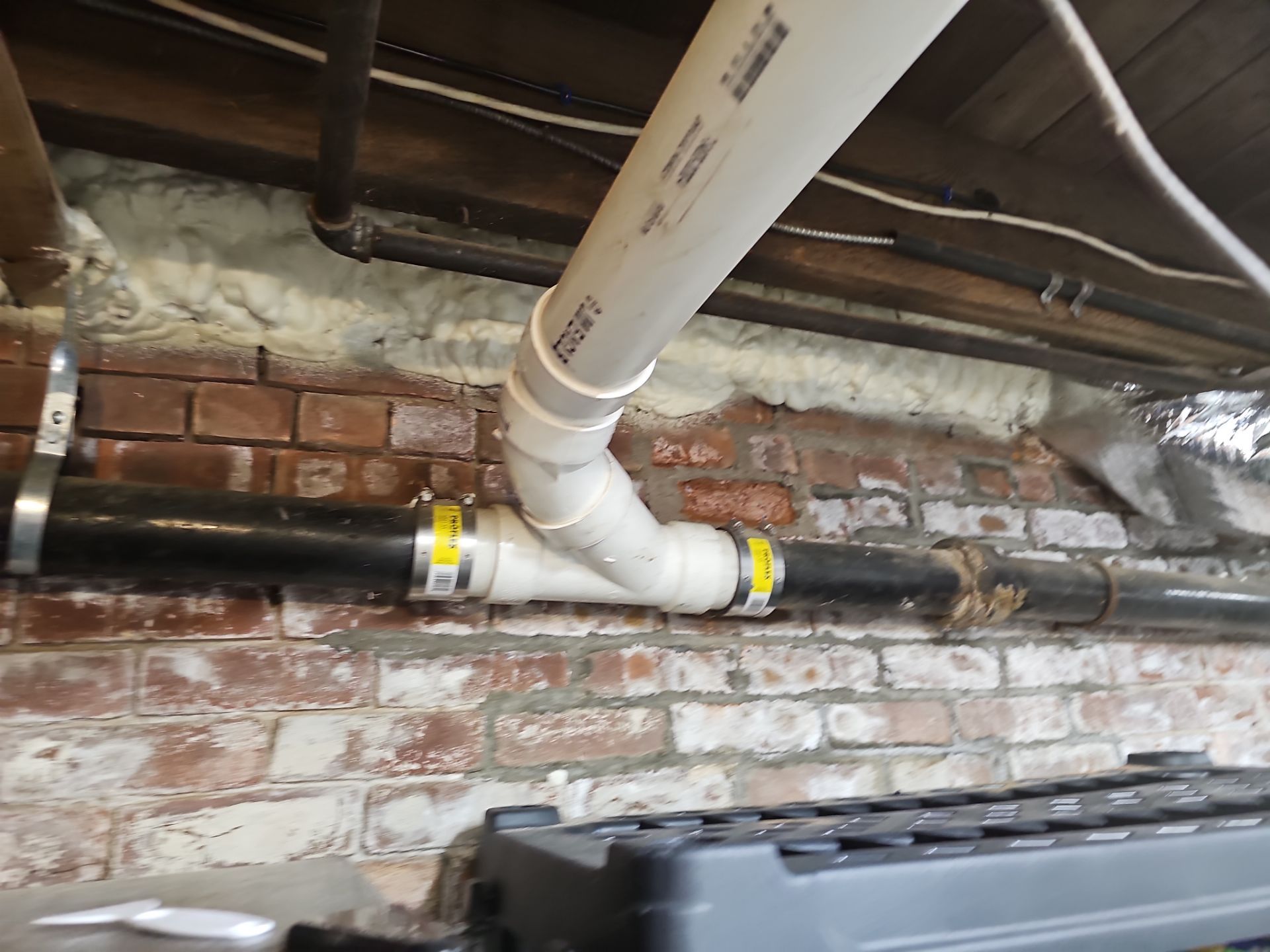 Attic Insulation using Open Cell Spray Foam by NYS Foam & Energy