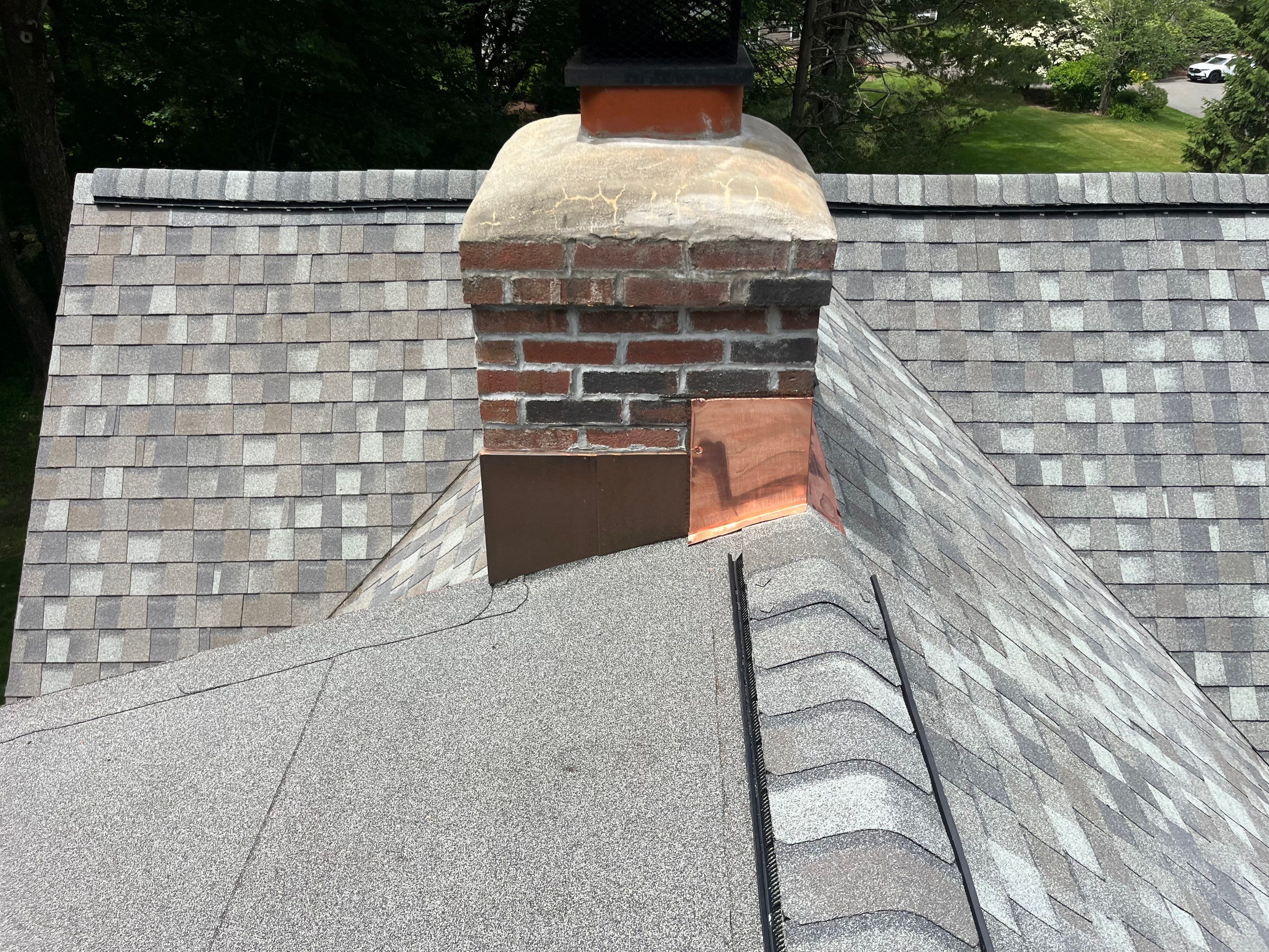 DiGiorgi does a brand new roof in Cheshire, CT by DiGiorgi Roofing and Siding Inc