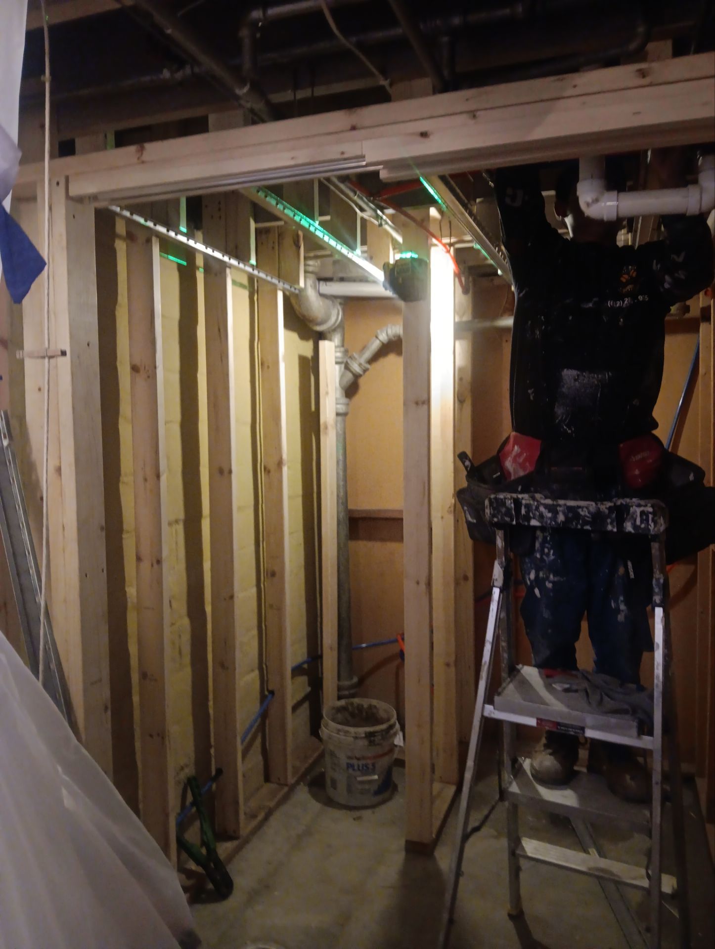 Bathroom Transformation – From Empty Space to Dream Bathroom by Johnny Five Construction 