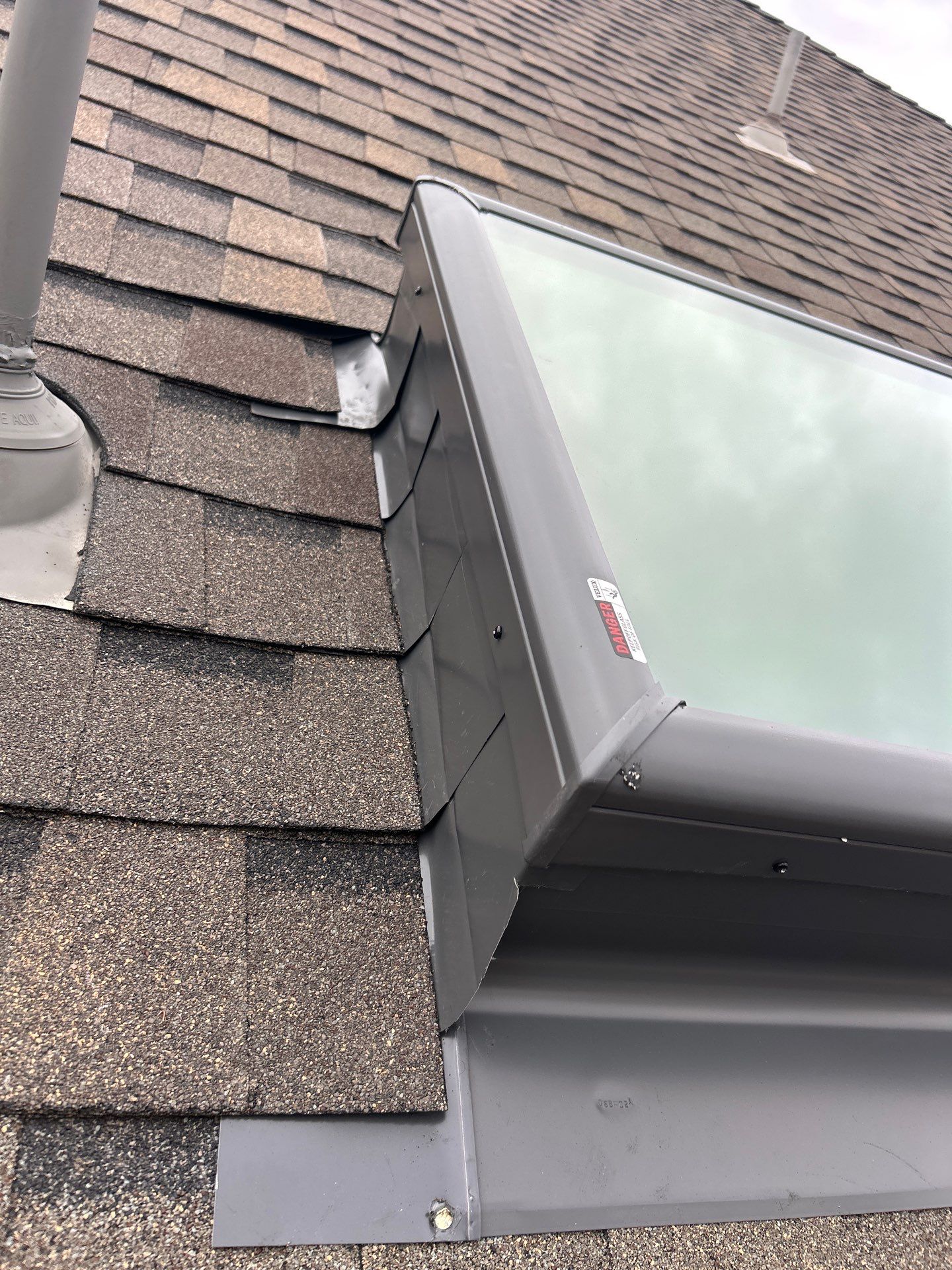 skylight replacement in Edmond by McCann's Roofing and Construction