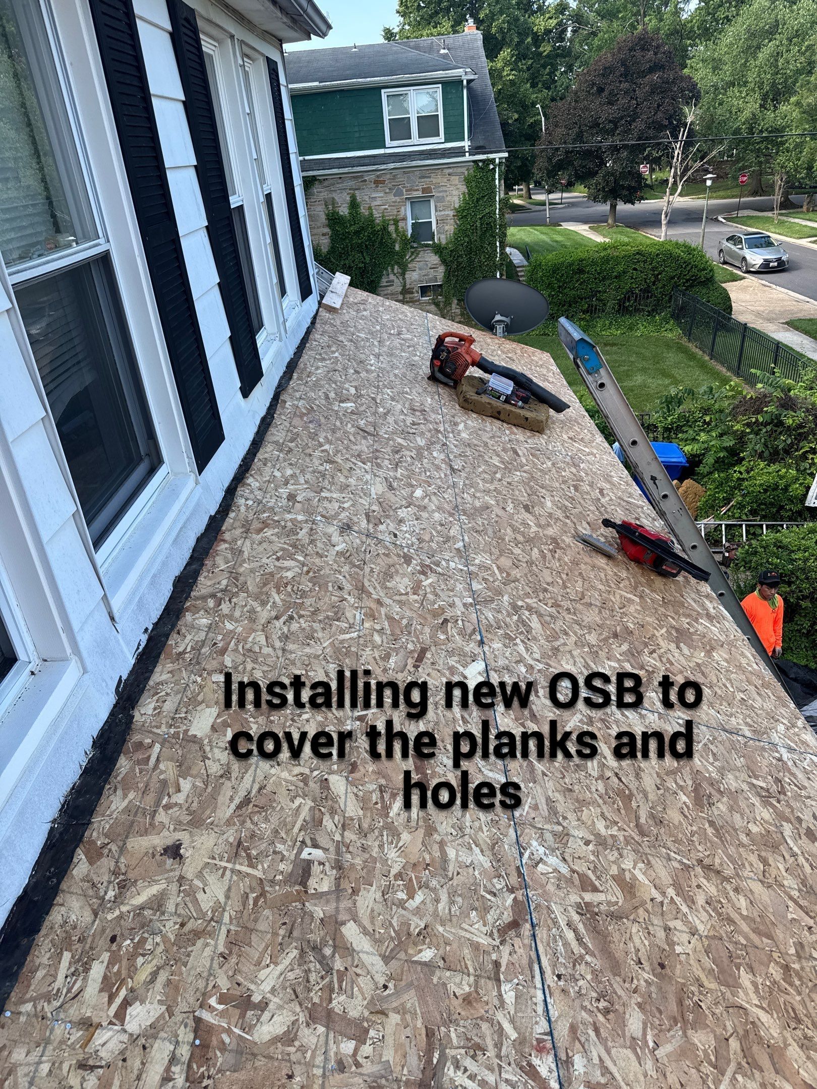 Roof Replace Porch by Alpha Design Services