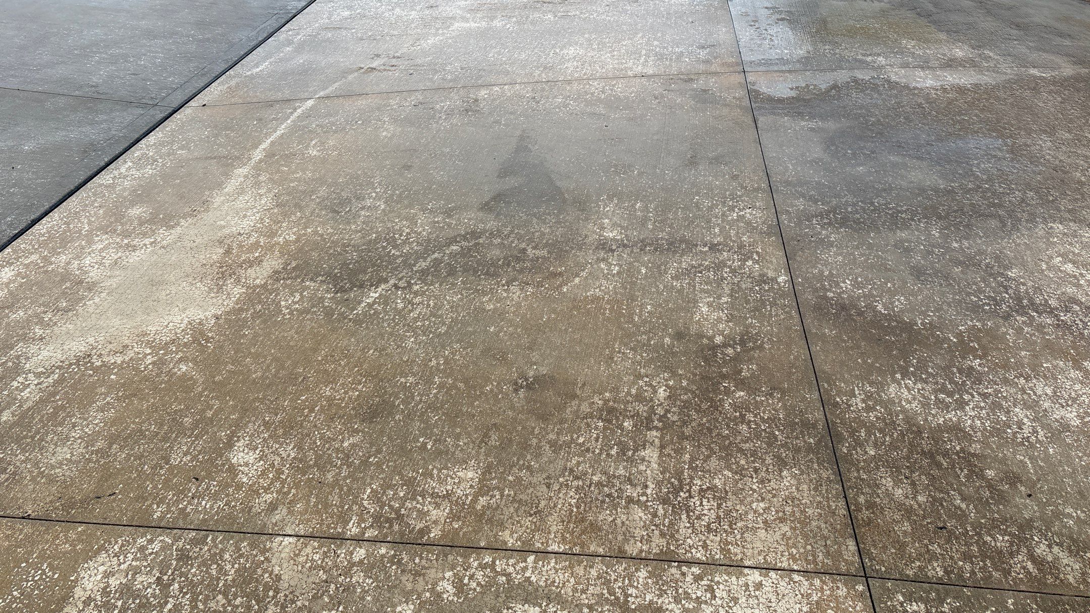 Two-Tone Driveway Resurface - Olathe, KS by Big Red Decorative Concrete, LLC