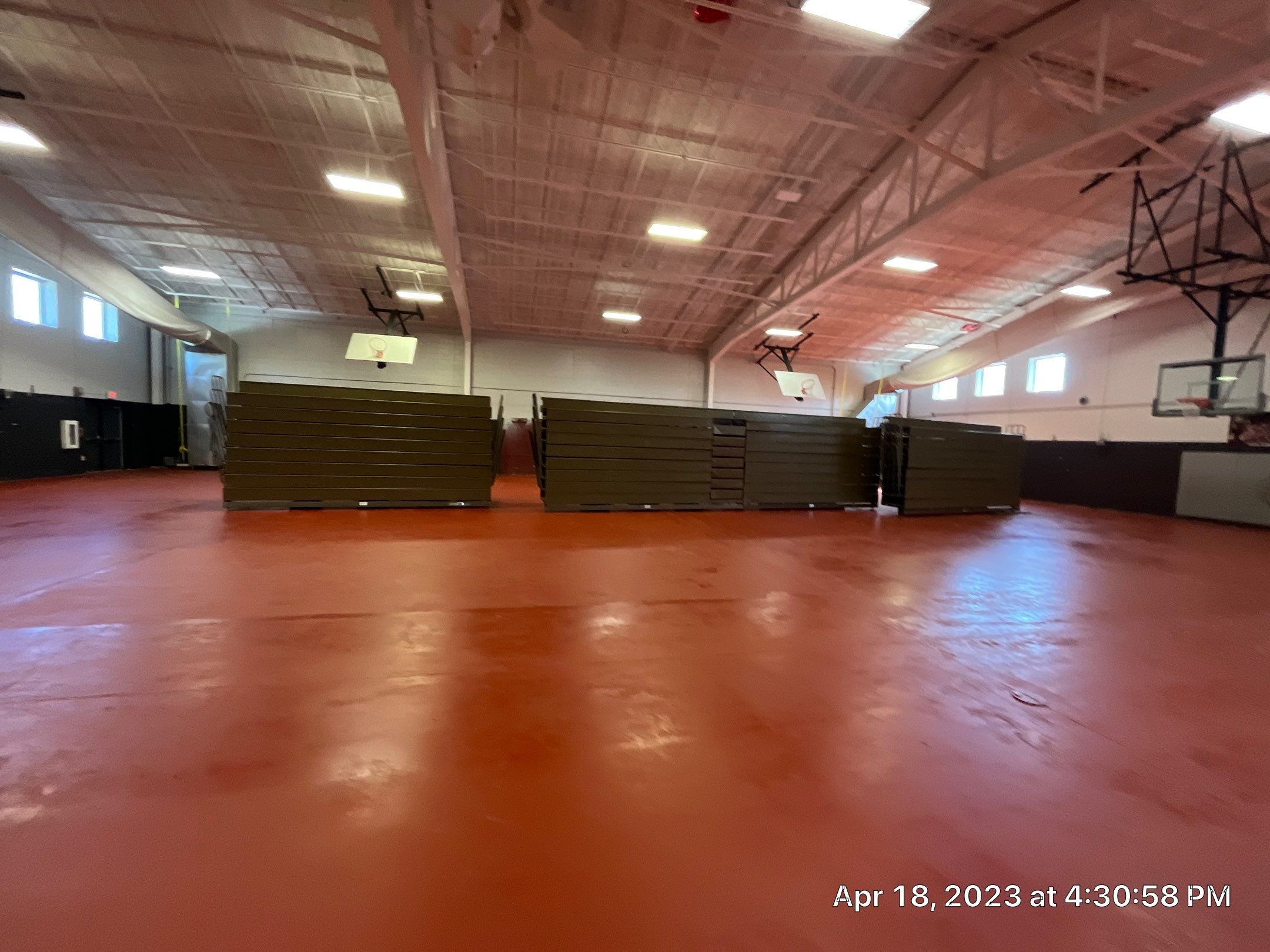 Mercury Remediation - Gym Flooring by EAS Environmental, LLC.