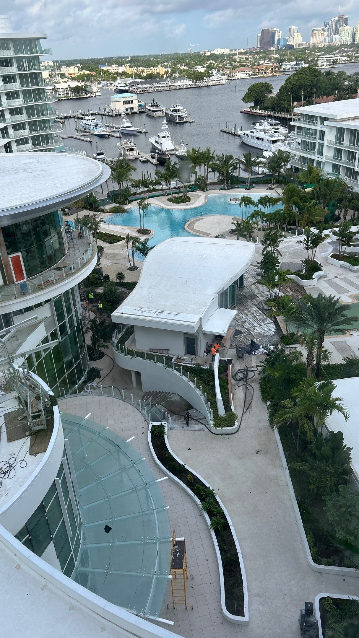 Historic Pier 66 New Roofing and Waterproofing  by Biscayne Roofing and Waterproofing
