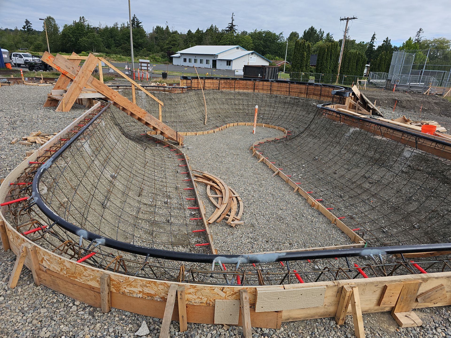Metalworks Skatepark Construction by Janicki General Contracting