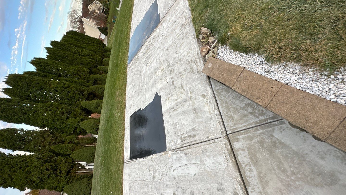 Twilight Driveway Project in Bridgeville by Floors in a Day, Inc