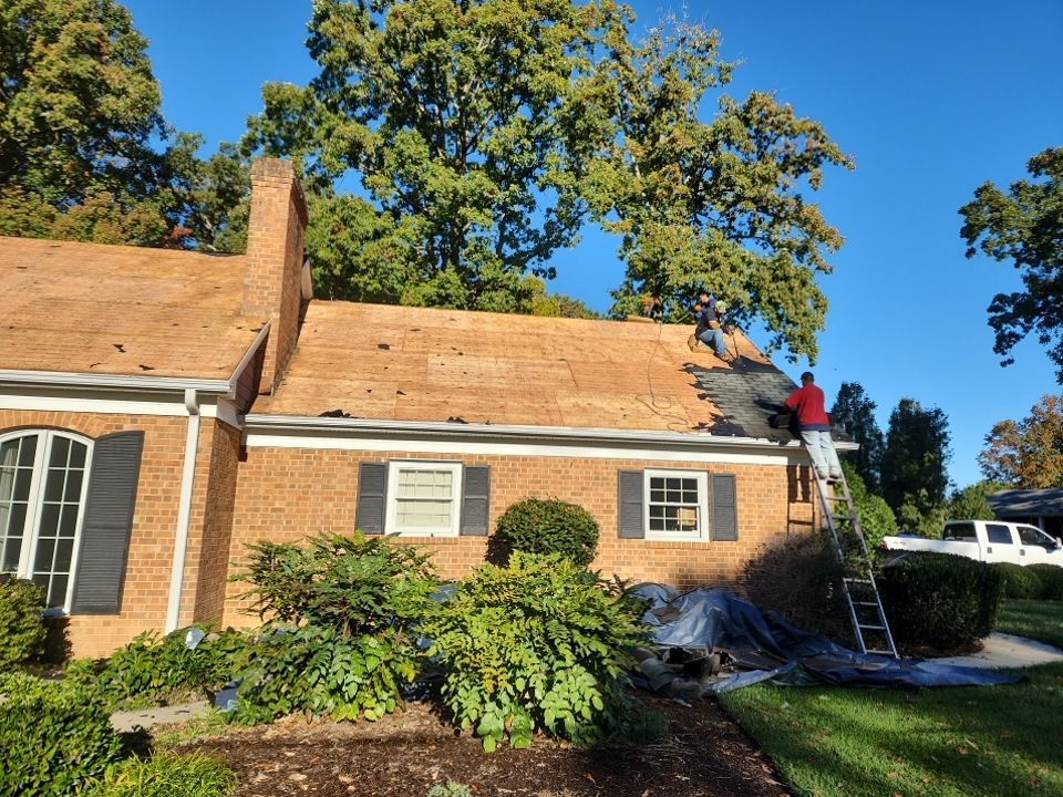 New Roof and 6 inch Gutters by Just In Time Roofing and Restoration