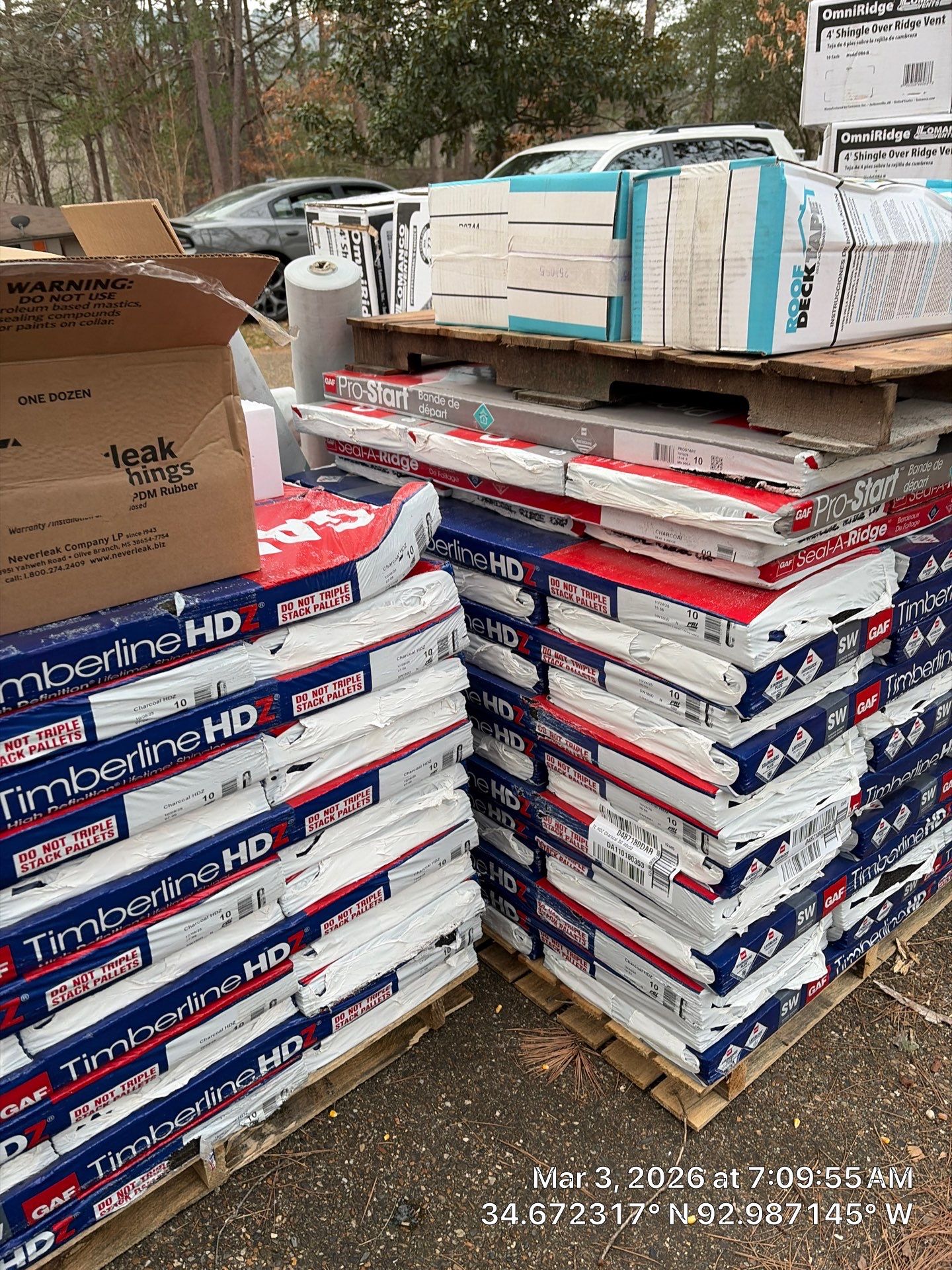 GAF Timberline HDZ Shingle Roof Replacement in Hot Springs Village by Temple Roofing and Exteriors