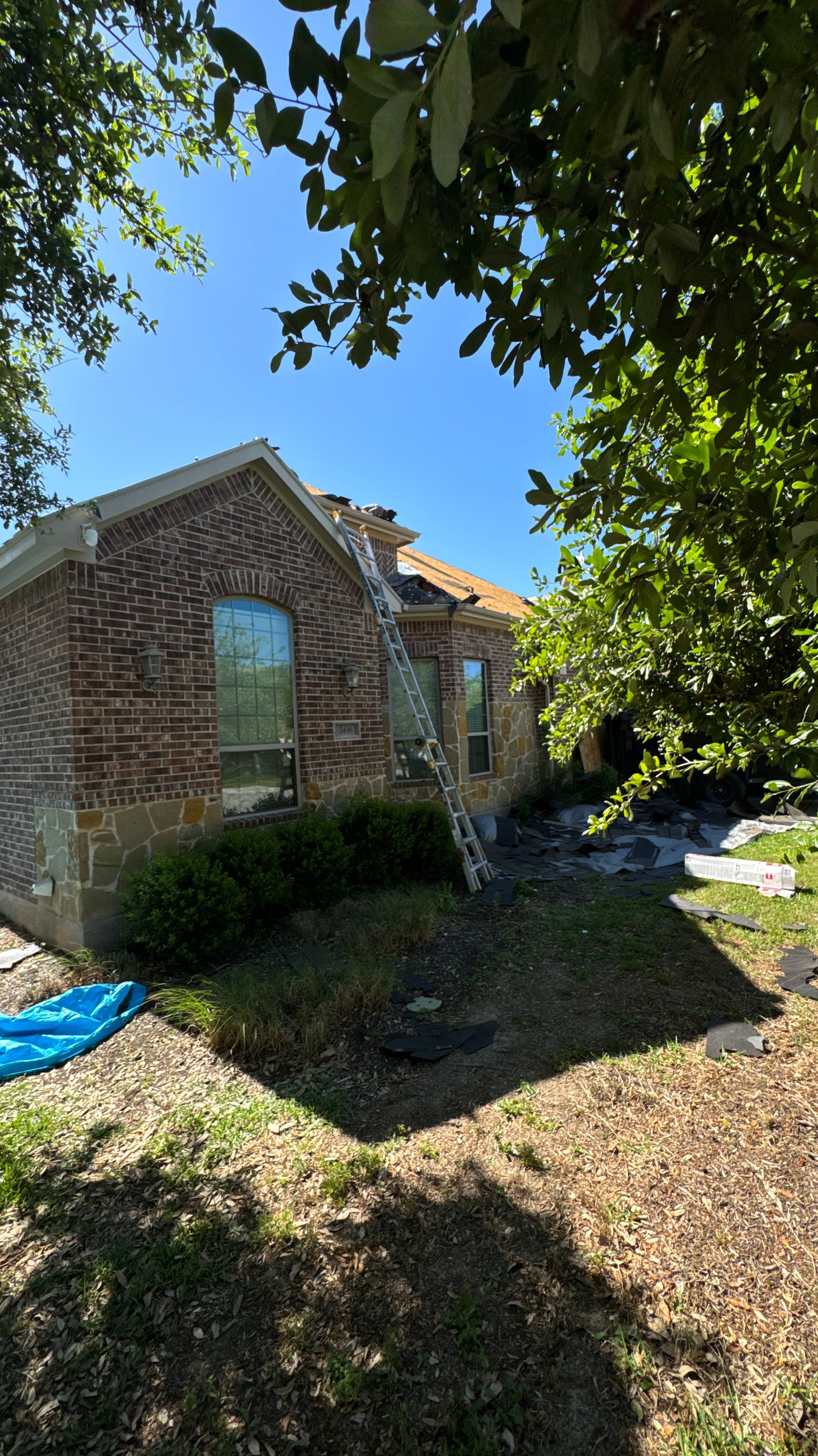 Residential Roof Replacement using GAF HDZ - Weathered Wood by Elite Roofing LLC