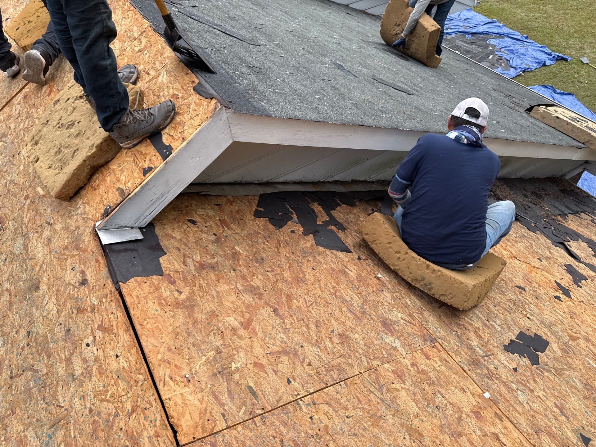 Residential Roofing Installation with Repairs  by Karcher Roofing & Construction